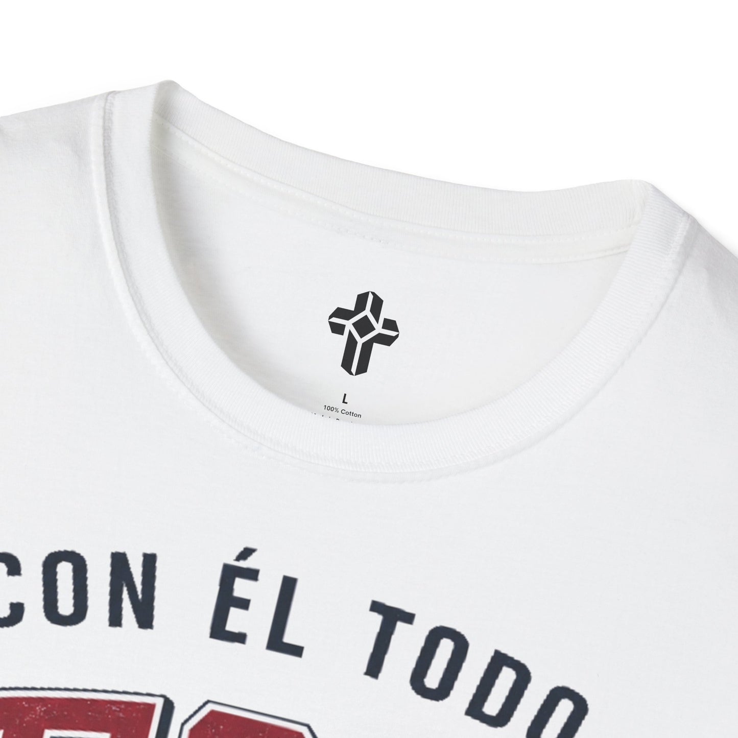 Camiseta Con Él Todo JESÚS