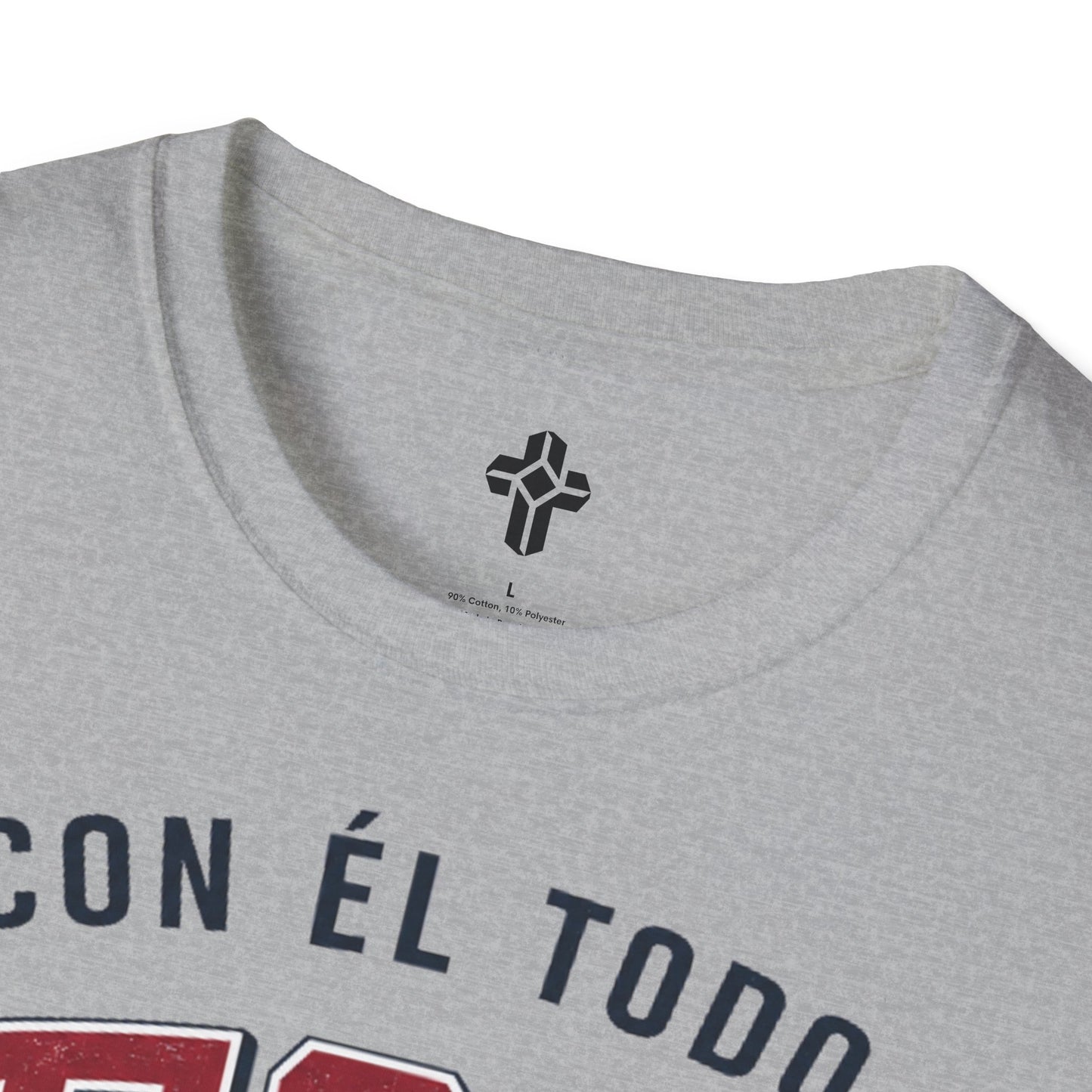Camiseta Con Él Todo JESÚS